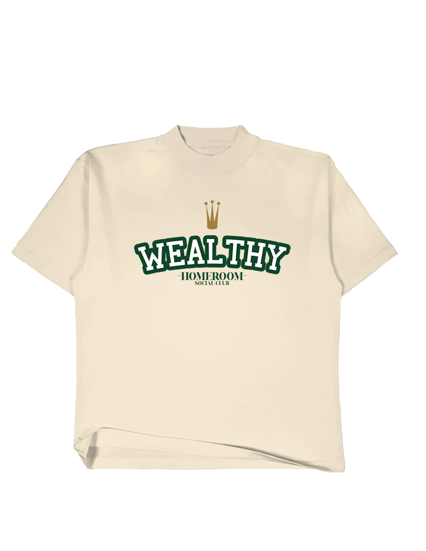 HOMEROOM - "WEALTHY" CREAM TEE