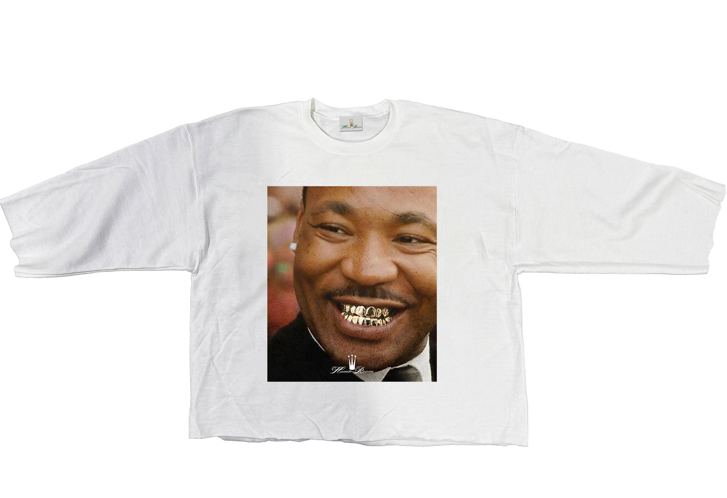 HOMEROOM - LUTHER GRILLZ CROPPED TEE