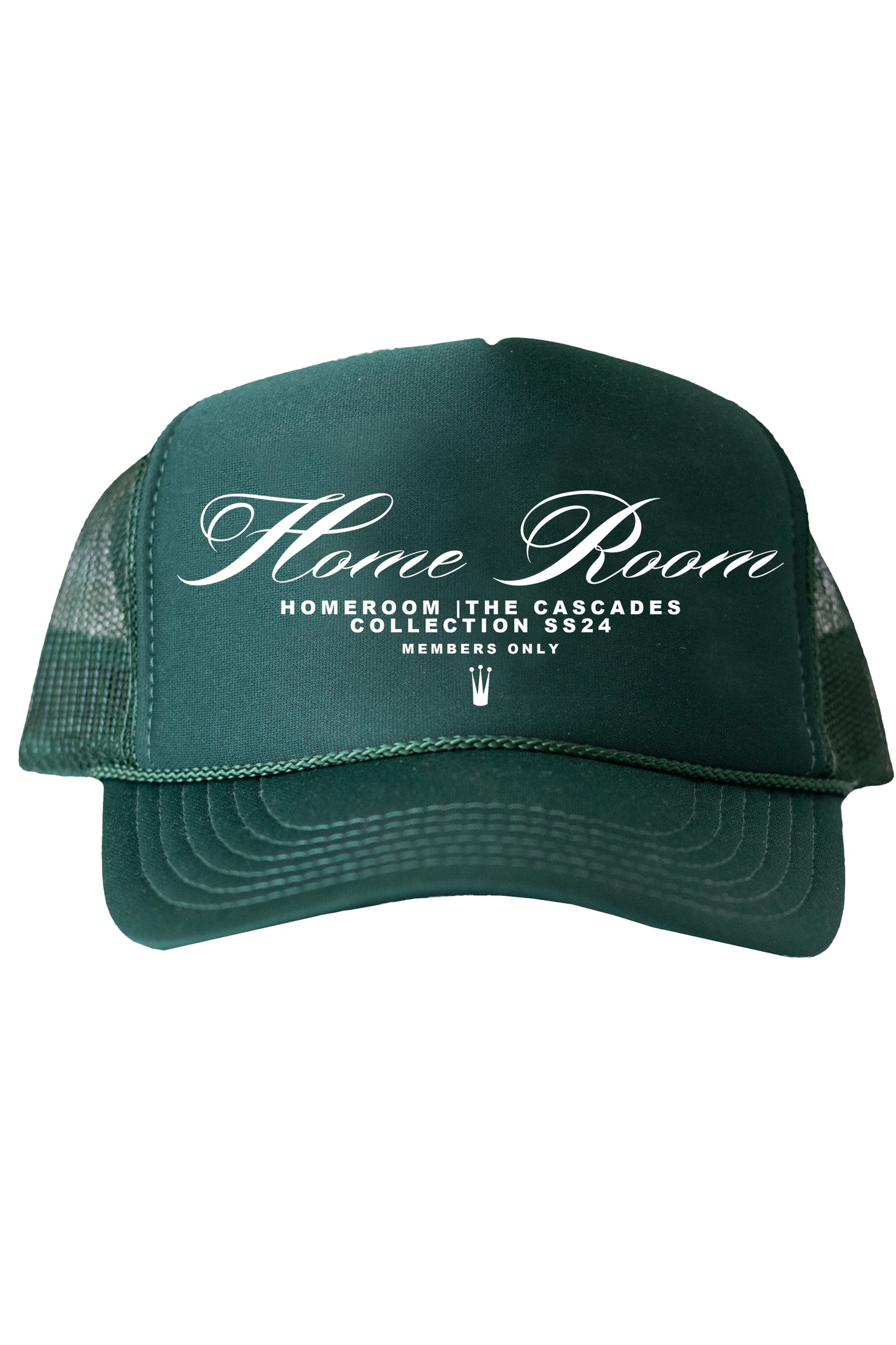 HOMEROOM-"MEMBERS ONLY" Script (Green Trucker Hat)