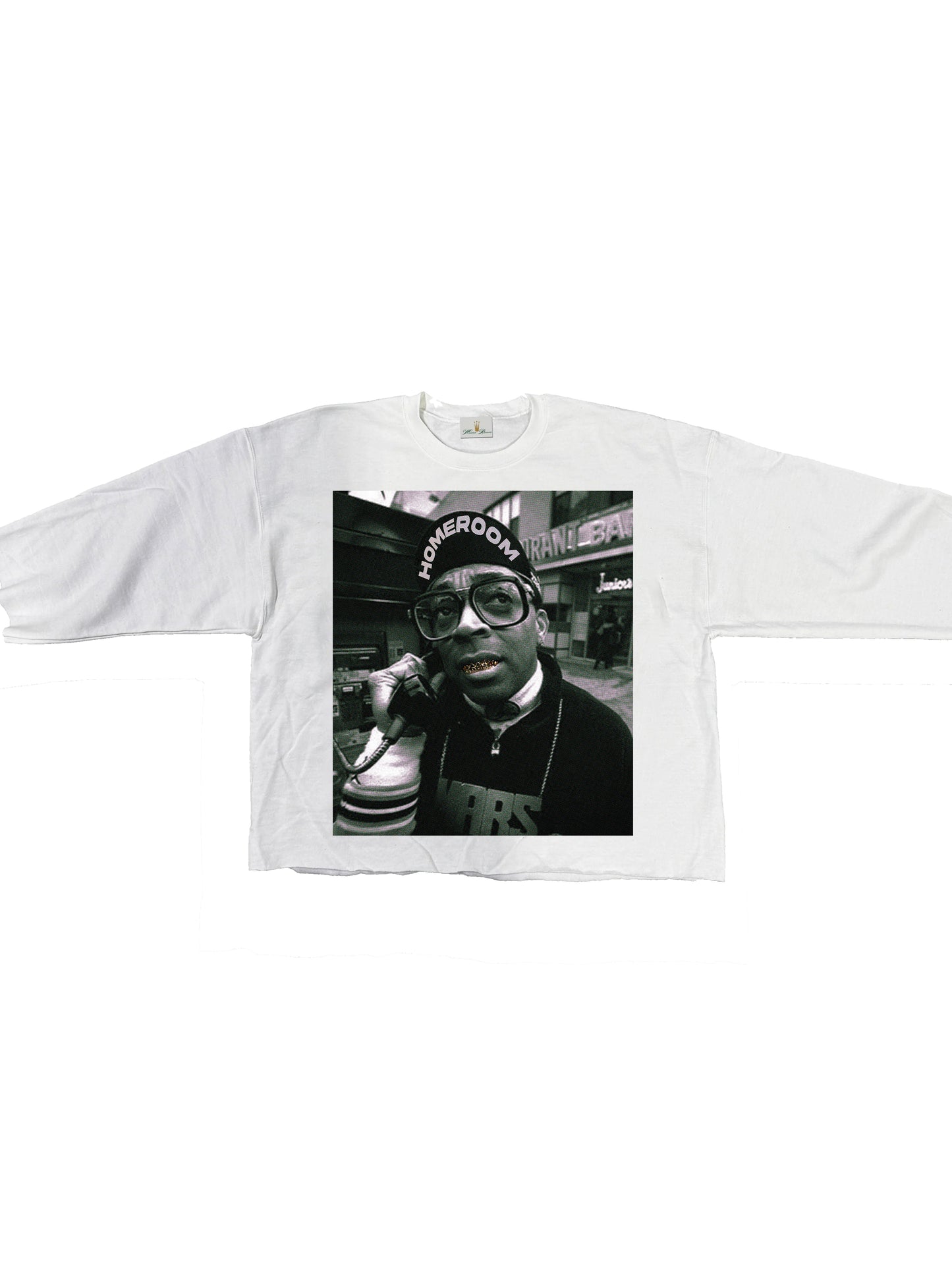 HOMEROOM - SPIKE GRILLZ CROPPED TEE